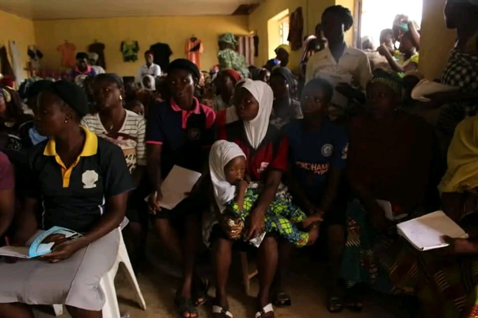 Members seated at an IMSSM community meeting